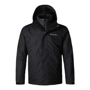 哥伦比亚户外三合一防水冲锋衣男秋冬700蓬保暖羽绒服外套XE5418