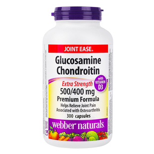 进口Webber氨糖软骨素维骨力胶囊日常保健养护关节300粒加拿大