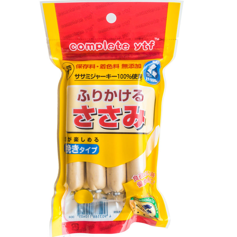 日本YTF宠物肉肠狗狗零食零食鸡肉三文鱼金枪鱼蓝莓中小型犬肉肠