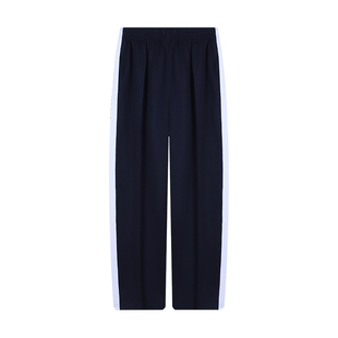 河源市源城区中学生校服裤子男女夏季运动校裤初中高中短袖薄长裤