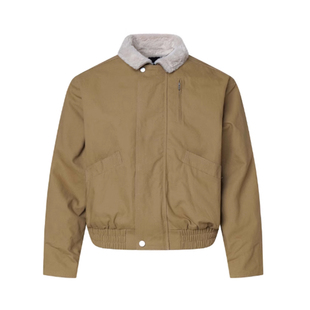 美式复古巴恩风飞行棉服短外套男女冬季座山雕bomber短款工装夹克