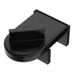 德国推拉门固定卡扣滑门锁防开玻璃衣柜移门轨道锁扣安全限位器款