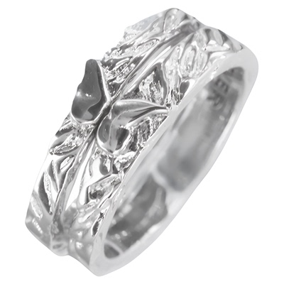 共振/原创925纯银戒指不掉色蝴蝶翅膀小众高级冷淡指环情侣对戒