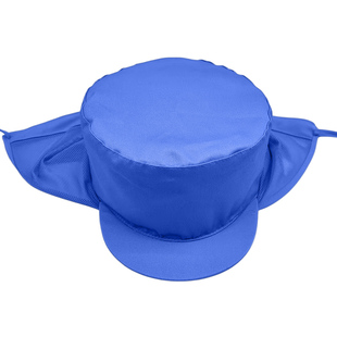 防尘工作帽女工厂专用无尘车间头套披肩男员工干活包头发食品厨房