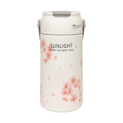 保温杯女2025新款吸管杯大容量高颜值水杯带茶仓泡茶便携学生杯子