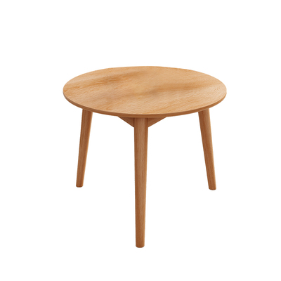 实木圆桌吃饭桌子家用饭桌圆桌面饭店桌椅组合原木小户型圆形餐桌