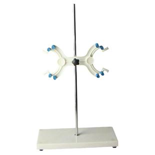 标准尺寸滴定台实验室大理石底座塑料铁质双向蝴蝶夹滴定台全套化学实验器材Marble Titration Stand