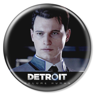 底特律化身为人徽章吧唧冰箱贴康纳马库斯谷子痛包挂件游戏周边