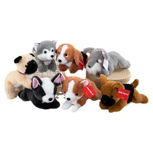 德牧犬柯基犬比格小狗公仔毛绒玩具布娃娃玩偶仿真布娃娃安抚抱枕