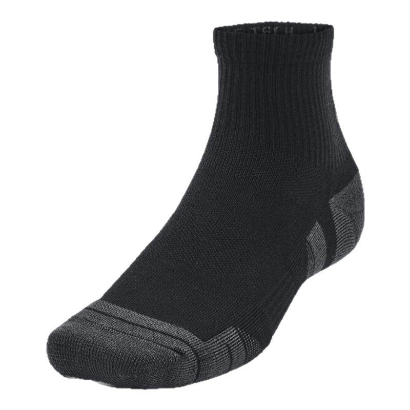 安德玛UA秋冬男女通用袜子情侣训练运动中筒短袜-3双装1379510