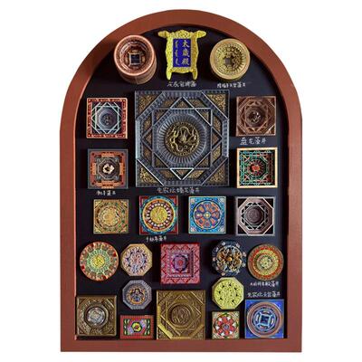 秀艾迪拱形展示板半圆磁吸小黑板