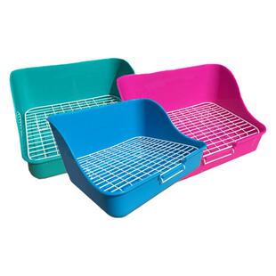 兔子厕所大号方形厕所荷兰猪豚鼠兔兔尿盆便盆龙猫垂耳兔厕所屎盆