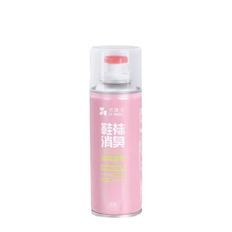 優(yōu)瑞潔除臭噴霧鞋襪內(nèi)防臭清新劑去異味神器消樂腳出汗臭腳噴霧劑