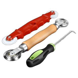 换纱窗工具压纱轮自装家用神器密封条压条器安装滚轮胶条专用压轮