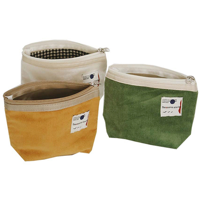 四时原创复古风拉链便携收纳包