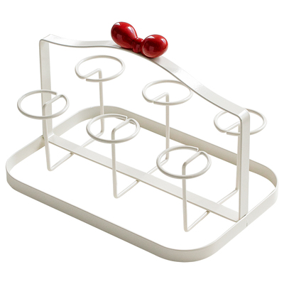 收纳置物架倒挂架子茶杯水杯架