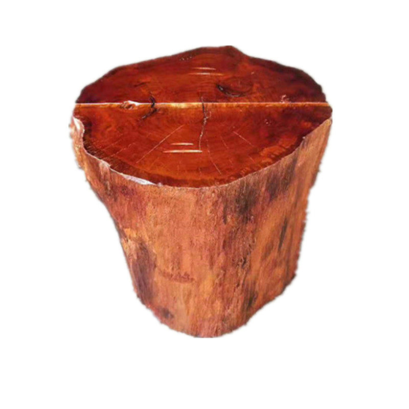 经济型实木大板底座支架脚架桌脚原木墩半圆木桩树桩树墩茶几配件