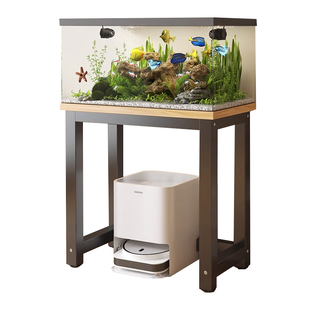 鱼缸架落地置物架客厅扫地机器人铁艺底架底座收纳柜饮水机小架子