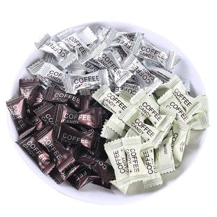 告白时光咖啡糖干嚼香醇咖啡豆0蔗糖即食防困网红糖果coffeecandy