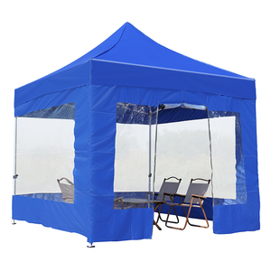 加厚帐篷围布夜市摆摊专用雨棚伸缩式遮阳棚折叠雨篷四脚大伞棚子