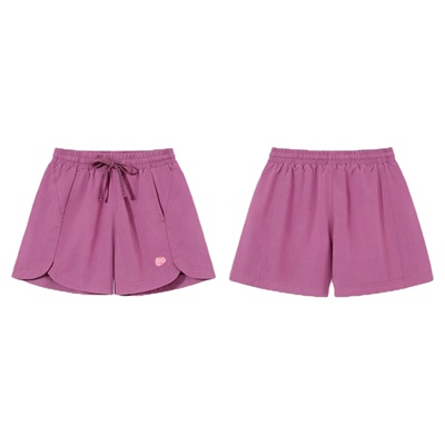 PSO Brand女装弹力宽松户外运动短裤女外穿跑步训练休闲裤夏季