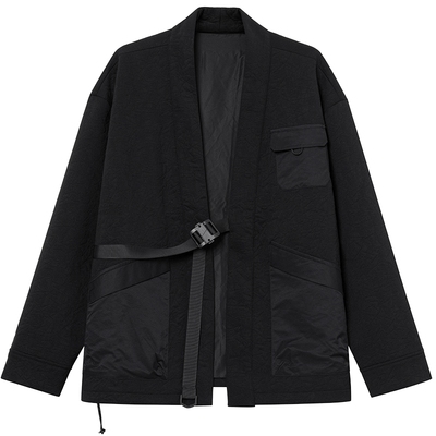 JDV商场同款黑色男士宽松夹克