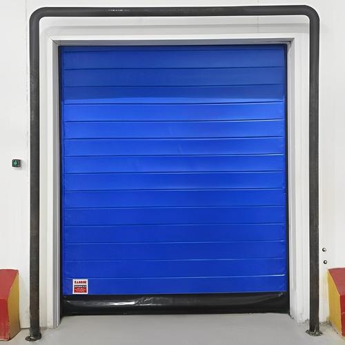 冷库快速门低温物流保鲜无尘自动升降感应车间门卷帘门保温冷库