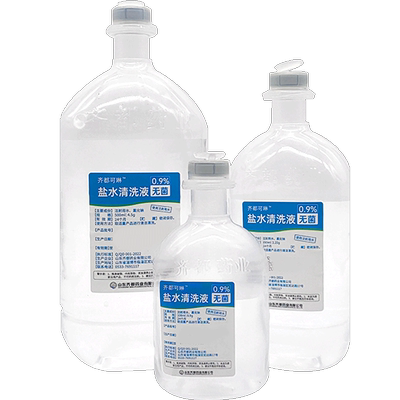 齐都可琳无菌0.9%盐水清洗液冲洗伤口清洗OK镜洗鼻腔漱口湿敷敷脸