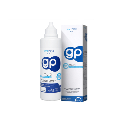 avizor优卓gp护理液硬性隐形眼镜RGP角膜塑形镜ok镜去除蛋白240ml