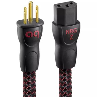 AQ美国线圣NRG-Z3/NRG Z2插头电源线美标 发烧音响CD机功放线材
