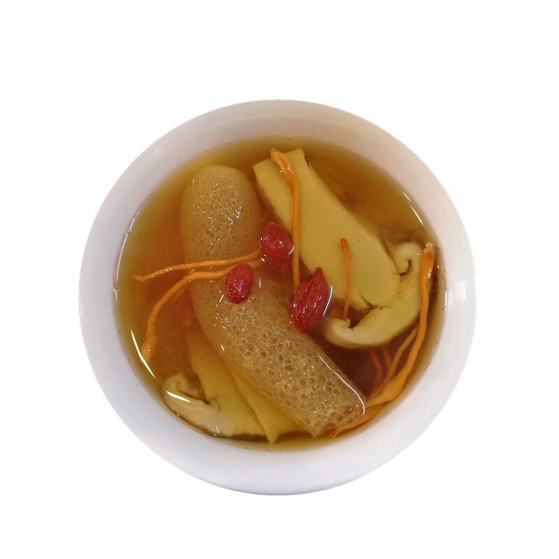 松茸云南特产松茸皮锅底菌汤吊汤