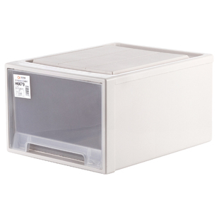 储物洋洋鱼收纳柜塑料抽屉式透明收纳盒组合式玩具多层箱衣物零食