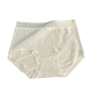 秋冬新品小平角碎花内裤女A类棉抑菌纯棉加长裆包臀中腰透气舒适