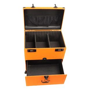 移动美容师专用箱子纹绣拉杆化妆箱足浴采耳高档万向轮拉杆抽屉箱