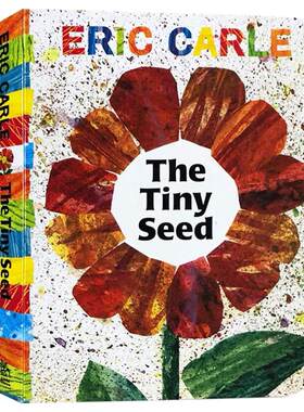 感悟生命 The Tiny Seed 小种子 英文原版 纸板书 Eric carle 卡尔爷爷 吴敏兰书单绘本123第91本 低幼入门启蒙学习英语图书