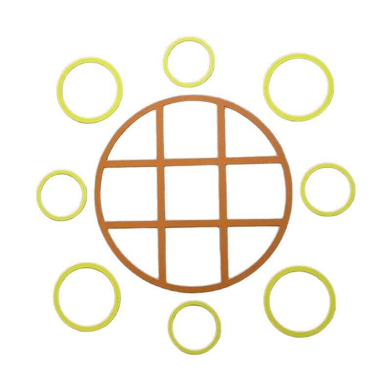 健身房地标图案标示地贴防水防滑