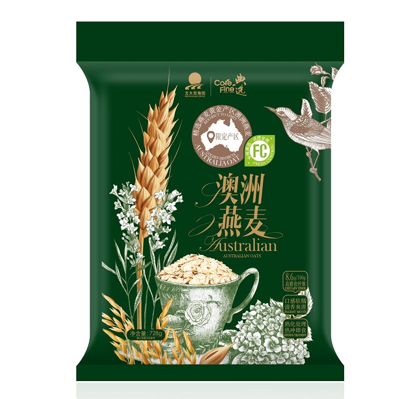 典选澳洲燕麦片早餐速食食品冲饮营养代餐大片燕麦大包装营养搭配