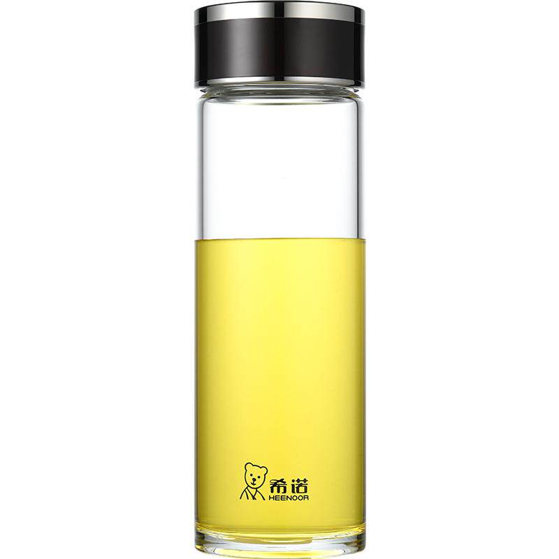希诺单层加厚大容量泡茶玻璃杯