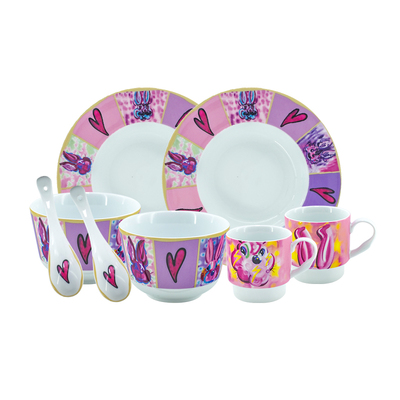 IPMHOME俄皇餐具多重性格兔系列