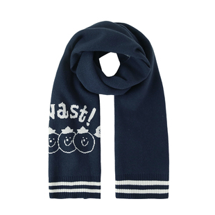 云朵工厂船员纯色围巾秋冬情侣款保暖防寒时尚韩版针织围巾学生