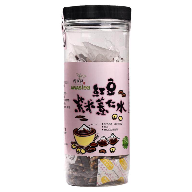 台湾阿华师红豆紫米薏仁水