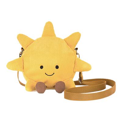 英国Jellycat趣味太阳挎包毛绒玩具娃娃礼物儿童包包玩偶公仔送礼