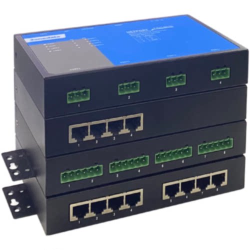 议价三旺NP314T-4D(3IN1)-串口服务器4路串口RS232\485转RJ45网口