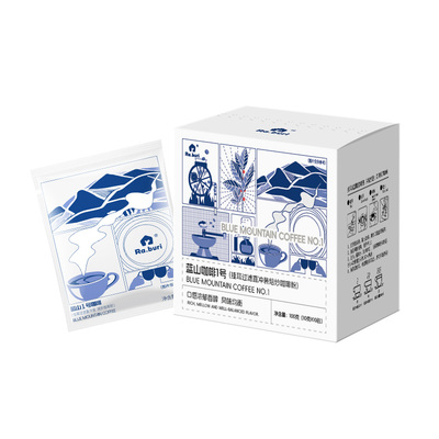 Ra.buri牙买加蓝山一号挂耳咖啡进口原料手冲现磨精品黑咖啡10袋