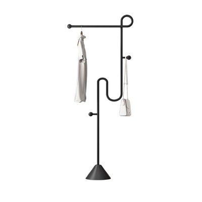 铁邦落地衣帽架网红设计师