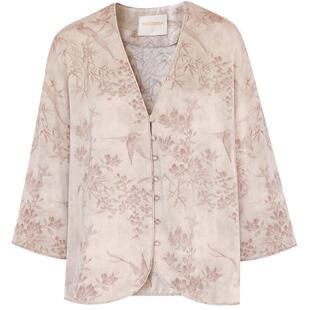 COCOBELLA[棠梨映夏]时尚国风衬衫式短外套女新中式上衣SR0076-2