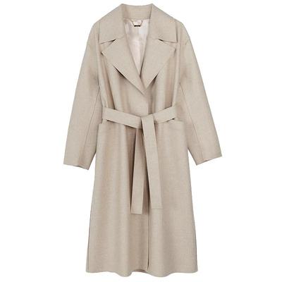 GOBI羊绒大衣纯色气质款职场