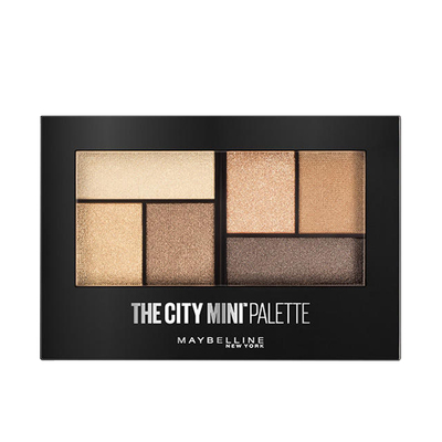 美宝莲6色眼影日落大地色慵懒盘