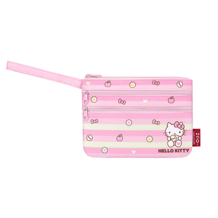 hellokitty可爱证件收纳包机票护照卡包女孩通勤包哈喽便携化妆包