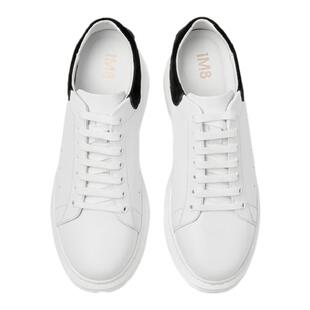 1M8小白鞋内增高鞋男款2026新款厚底运动鞋休闲板鞋真皮透气百搭